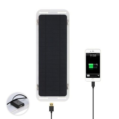 5W 18V Solar Power Panel Maintainer 12V Battery Charger RV Boat Car Motorcycle