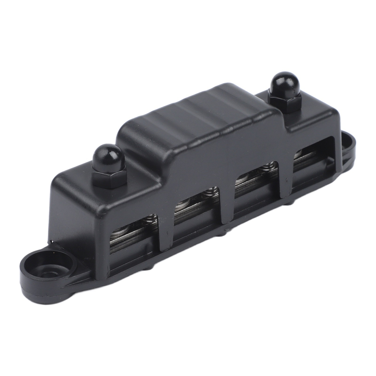 12V Busbar ABS Plastic Housing Zinc Alloy Components Pure Copper Conductor