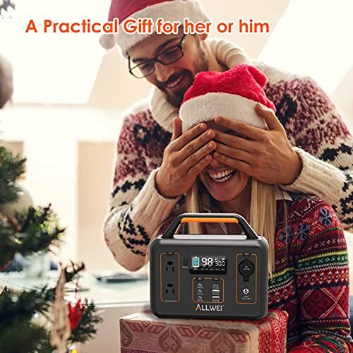 Portable Power Station 300w Solar Generator 280wh Typec Pd60w Regulated Dc Outpu