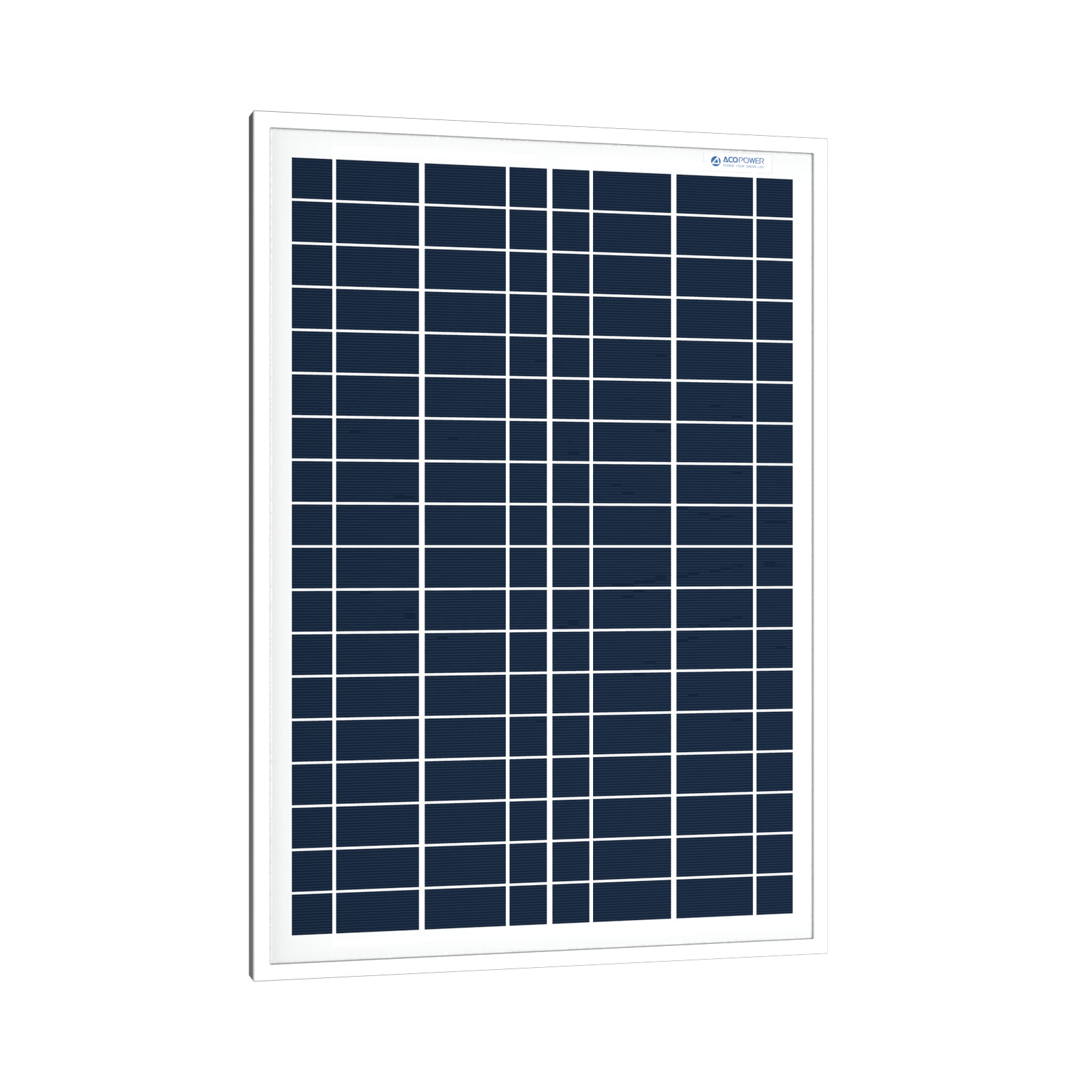 ACOPower 25 Watts Poly Solar Panel, for 12 Volt Battery Charger