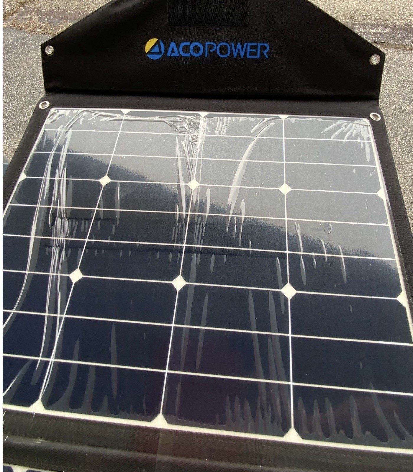 AcoPower 120 Watt Foldable Portable Solar Panel W/ProteusX Charge Controller