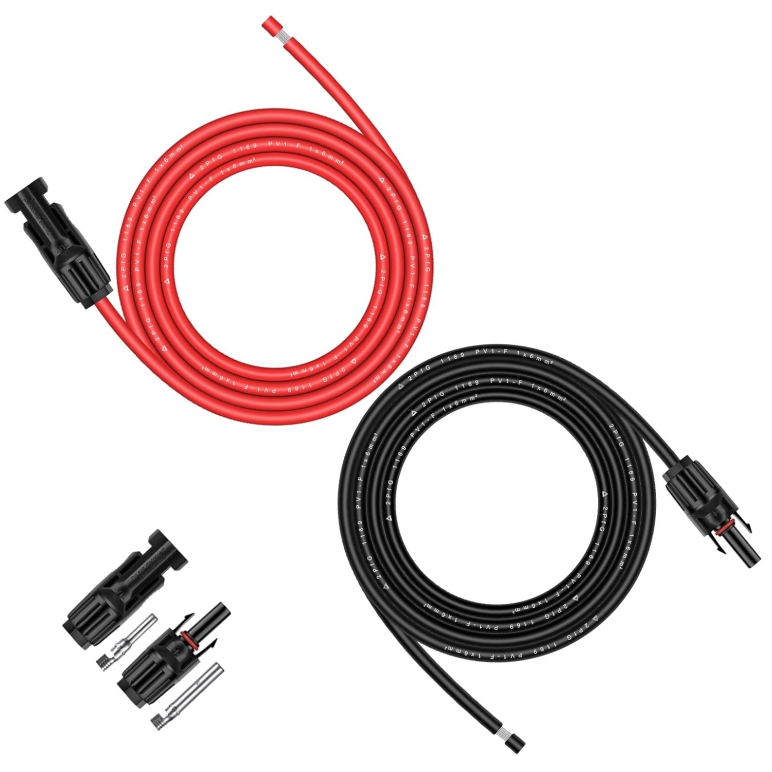 10ft Solar Panel Wiring Adapter – Weather Resistant