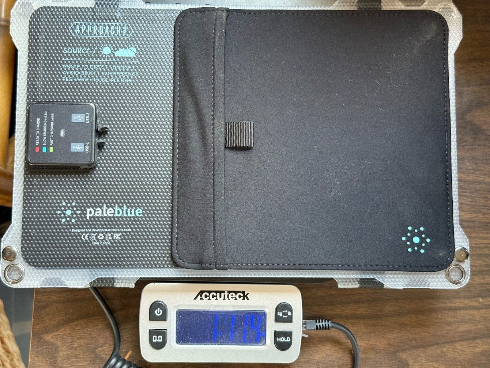 Paleblue Approach 2 Portable Tri-fold Solar Panel Charger 21 Watts PANEL ONLY