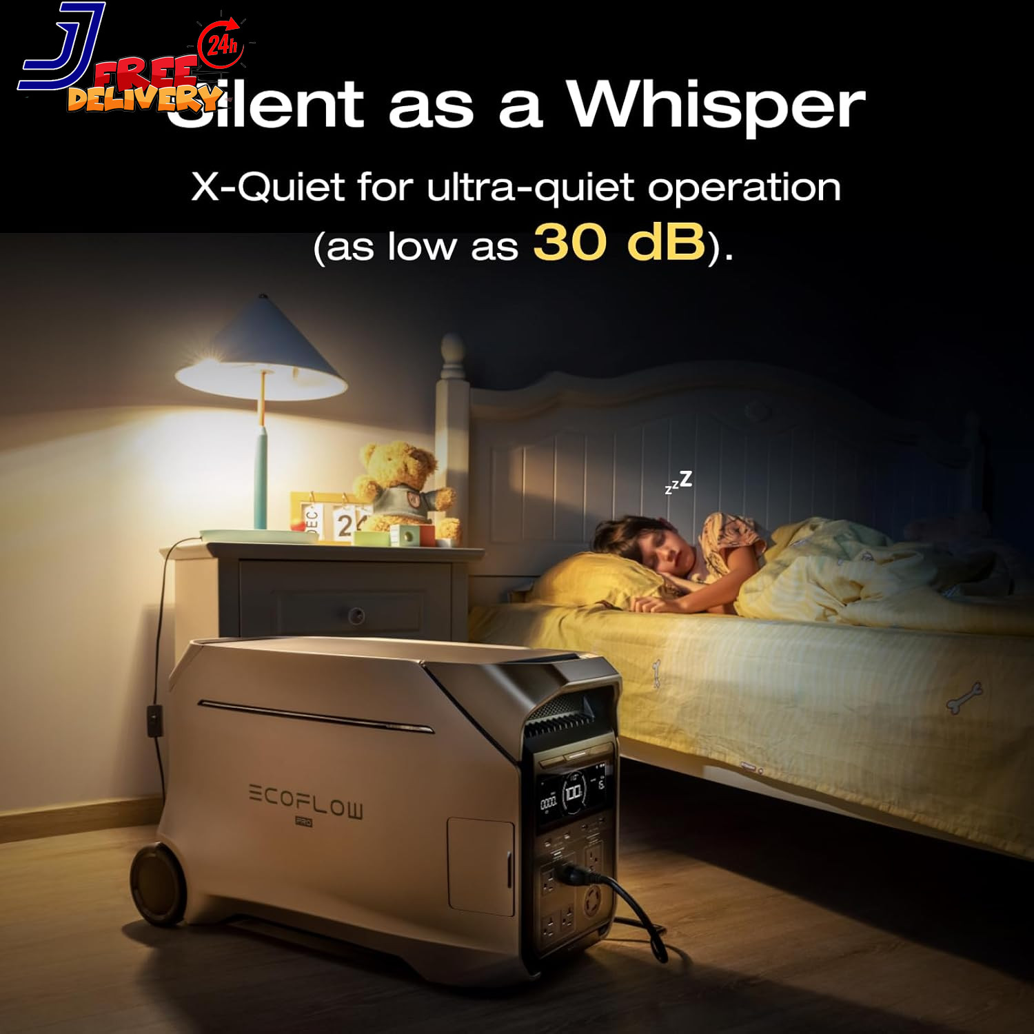 DELTA Pro 3 Portable Power Station 4096Wh LFP Battery Expandable to 48Kwh for Ho
