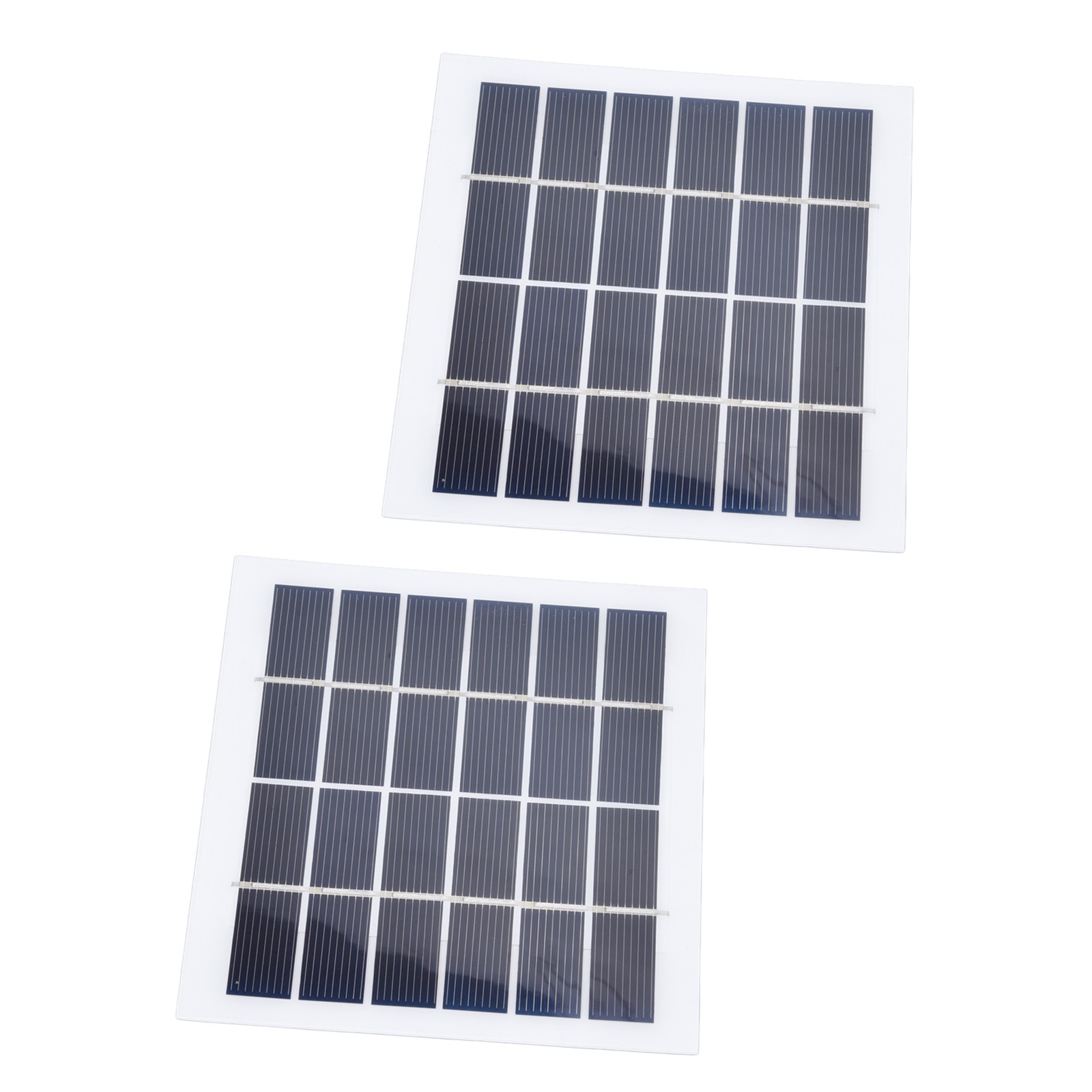 2 Pcs Monocrystalline Solar Plate Lightweight For Indoor And Outdoor Use