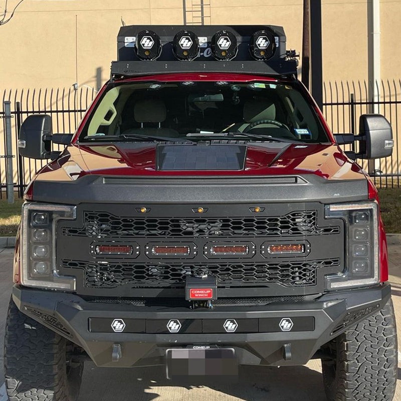65W Hood Flexible Solar Panel for Ford Super Duty 4th Gen F250 F350 F450 Perfect