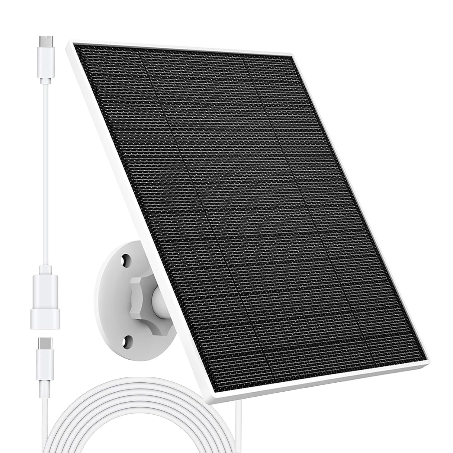 Solar Panel for Eufy Outdoor Camera, 5W Solar Panel Charger Compatible with Eufy