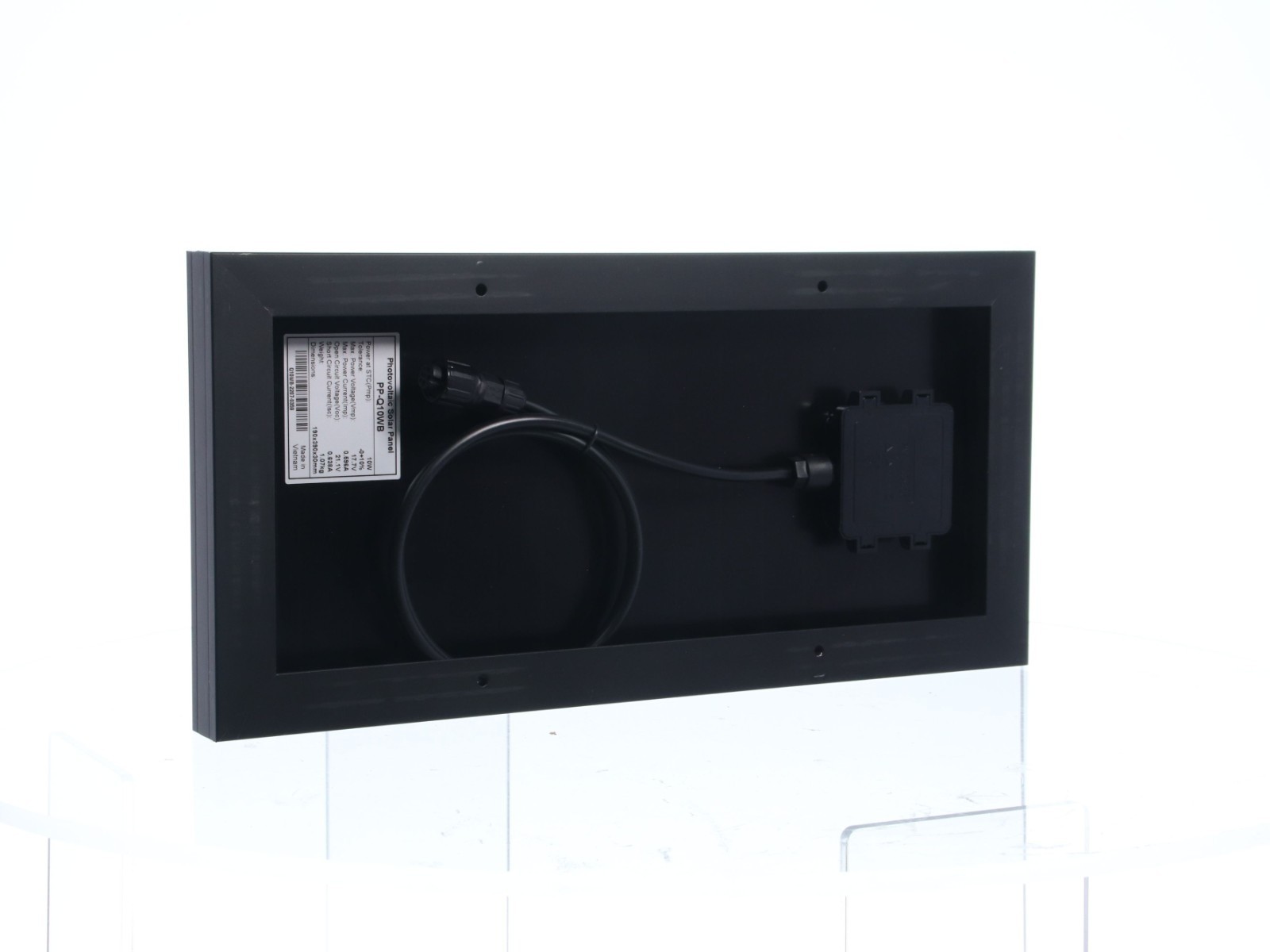 Photovoltaic Solar Panel PP-Q10WB 10W 17.7V – Q10WB-2207-0383