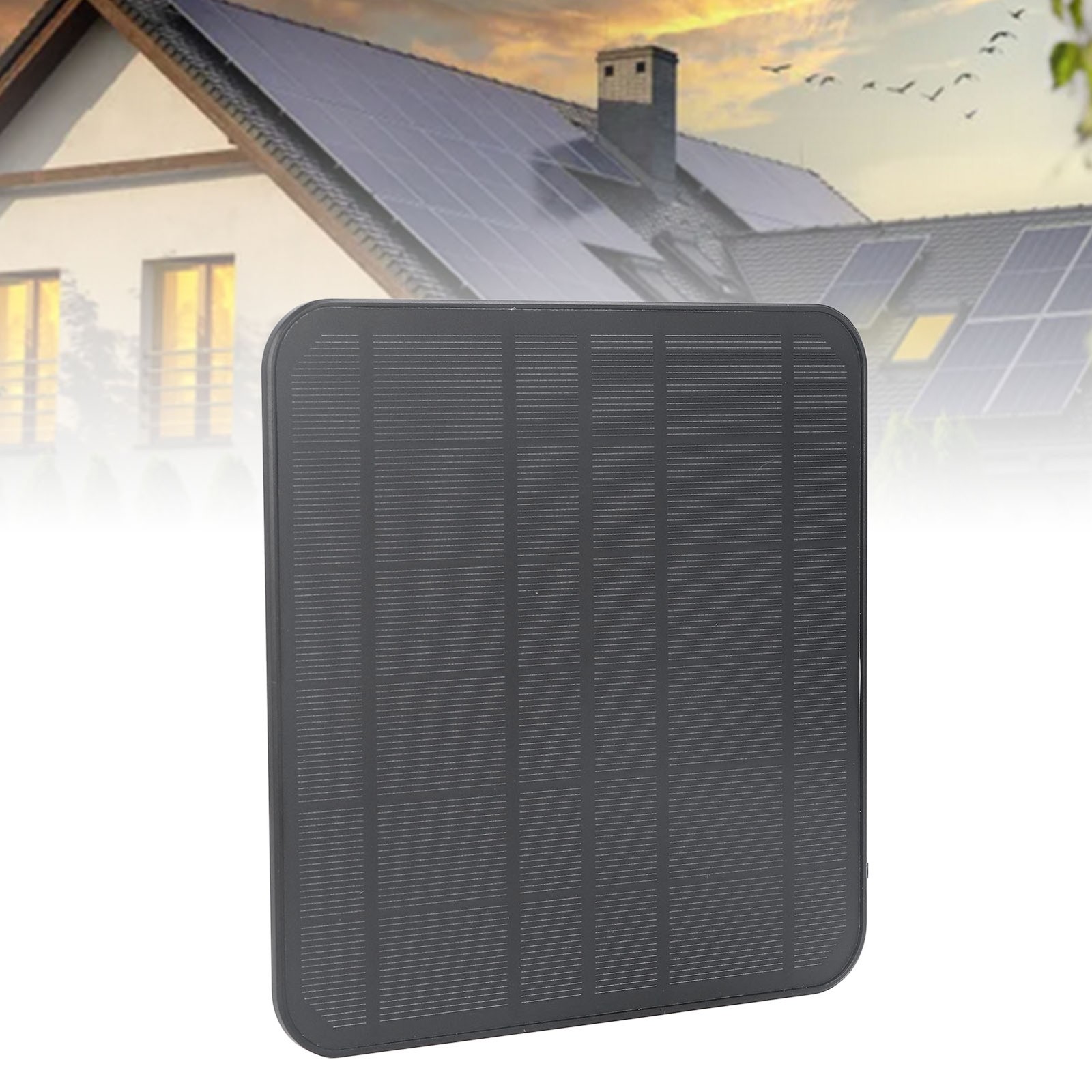 Solar Panel For Camera Fast Charging Waterproof Wall Mount