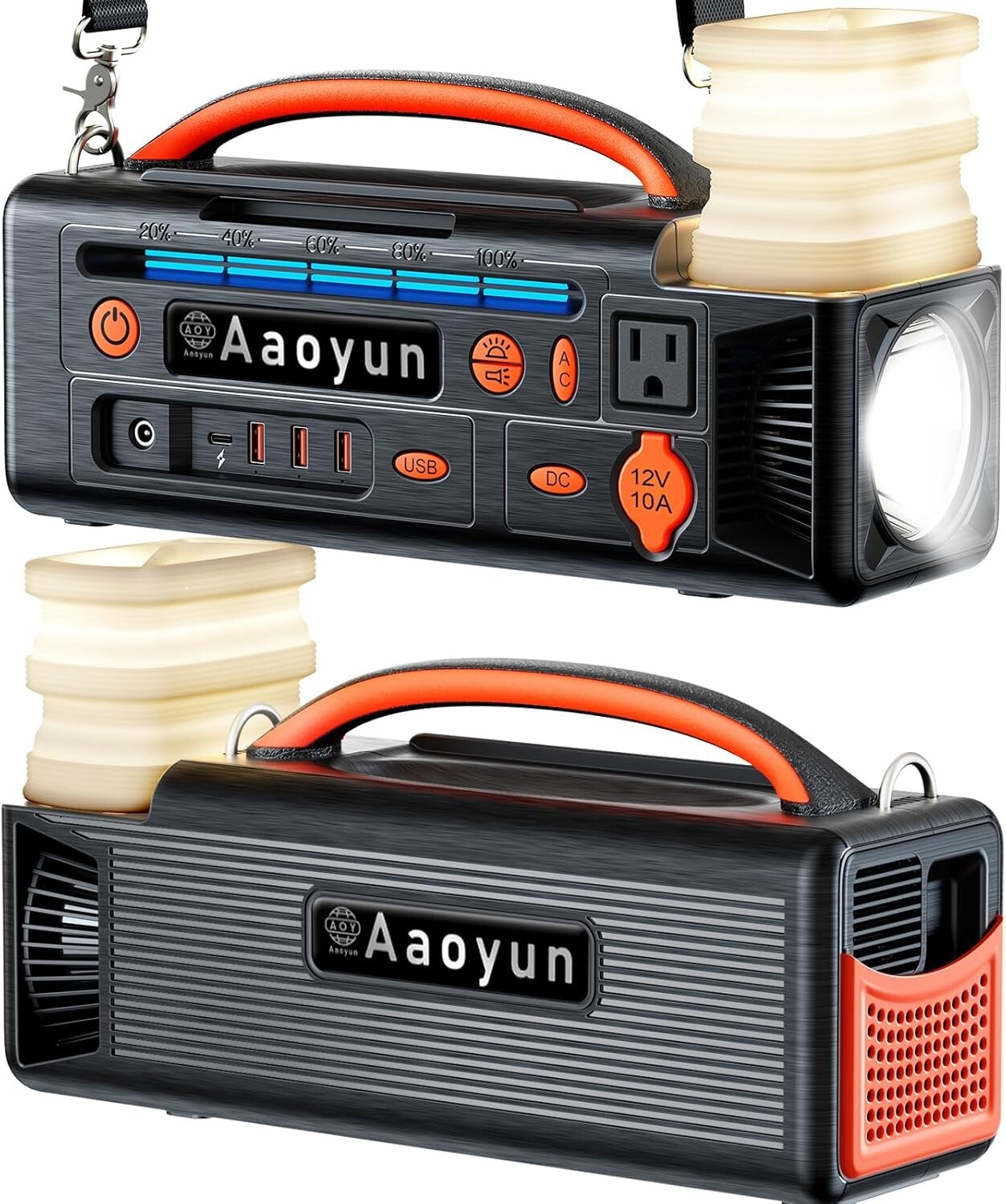 Light Weight Li-ion Portable Power Station 300W 296 Wh with Carrying Strap