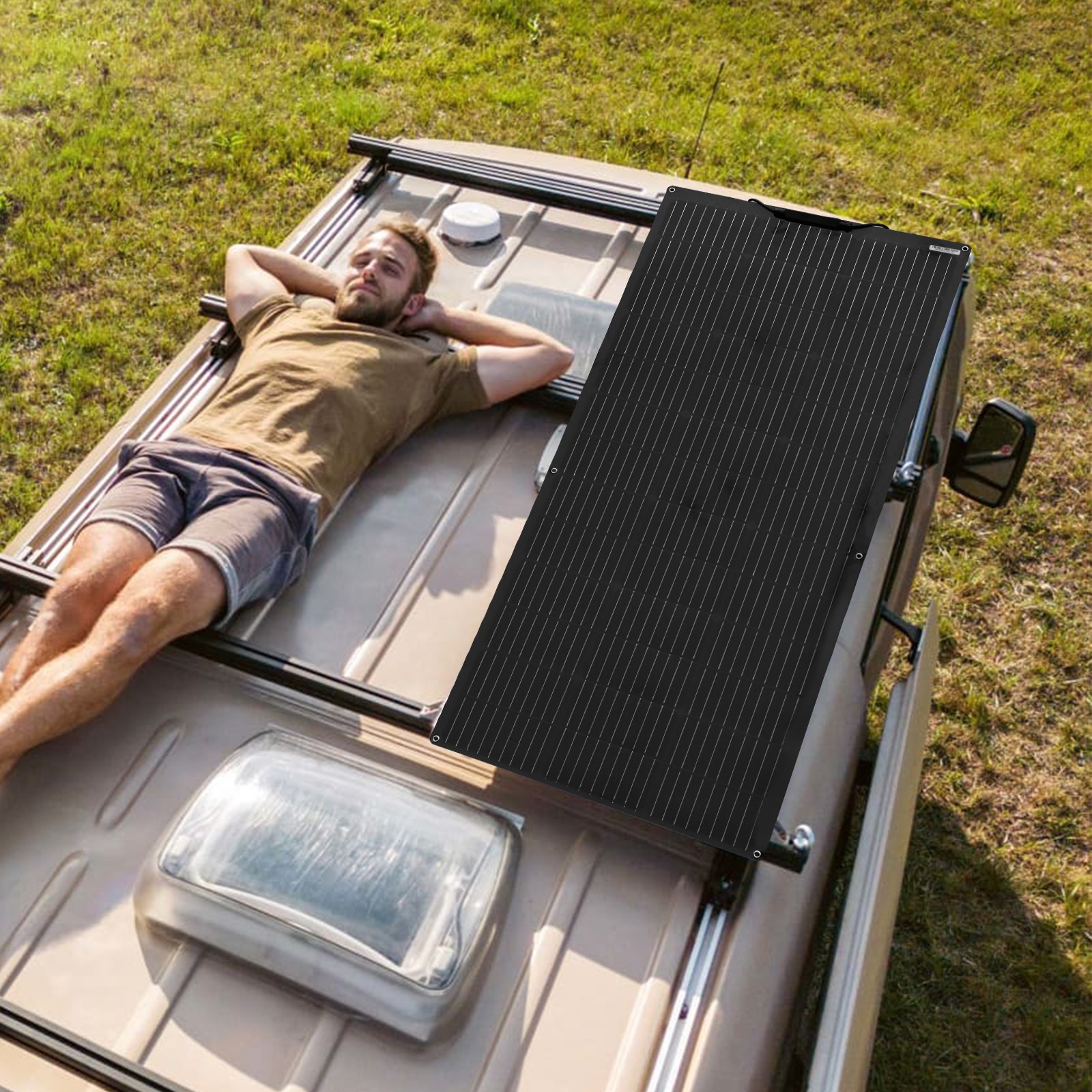 120W Watt Solar Panel Mono Flexible 12V Volt for Off Grid RV Boat Battery Charge