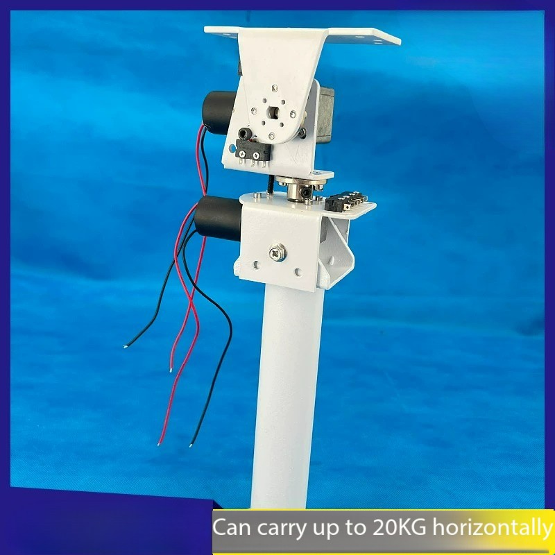 DC Dual-axis Pan-tilt Unit with Heavy Load and High Torque for X-axis and Y-axis