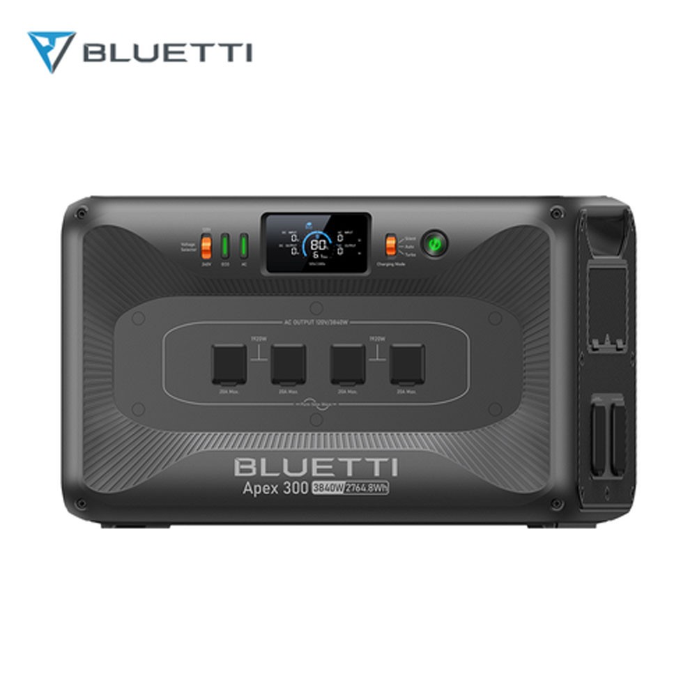 BLUETTI Apex 300 2764.8Wh 3840W Portable Power Station LFP Battery for Backup