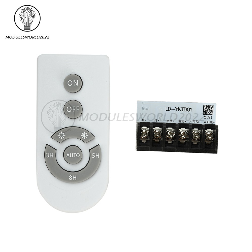 DC3-24V LED Automatic Solar Light Driver Control Board Solar Charging Controller