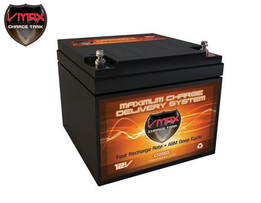 VMAX V28-800S AGM Deep Cycle12V 28AH Battery for Synthesis Renogy PV SOLAR PANEL
