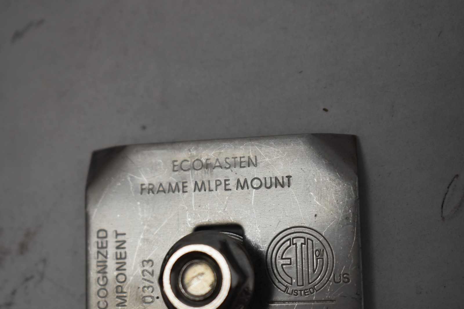 EcoFasten Solar 4011012 Rev A Frame MLPE Module Stainless Steel Mount 50 Pack