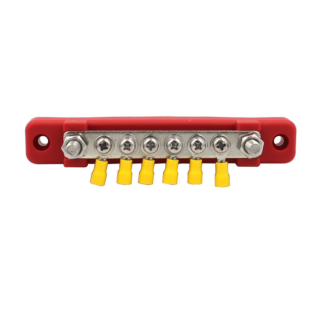 150A M6 Bus Bar 12V Power Block for Trucks RVs and Boats Wiring Solutions