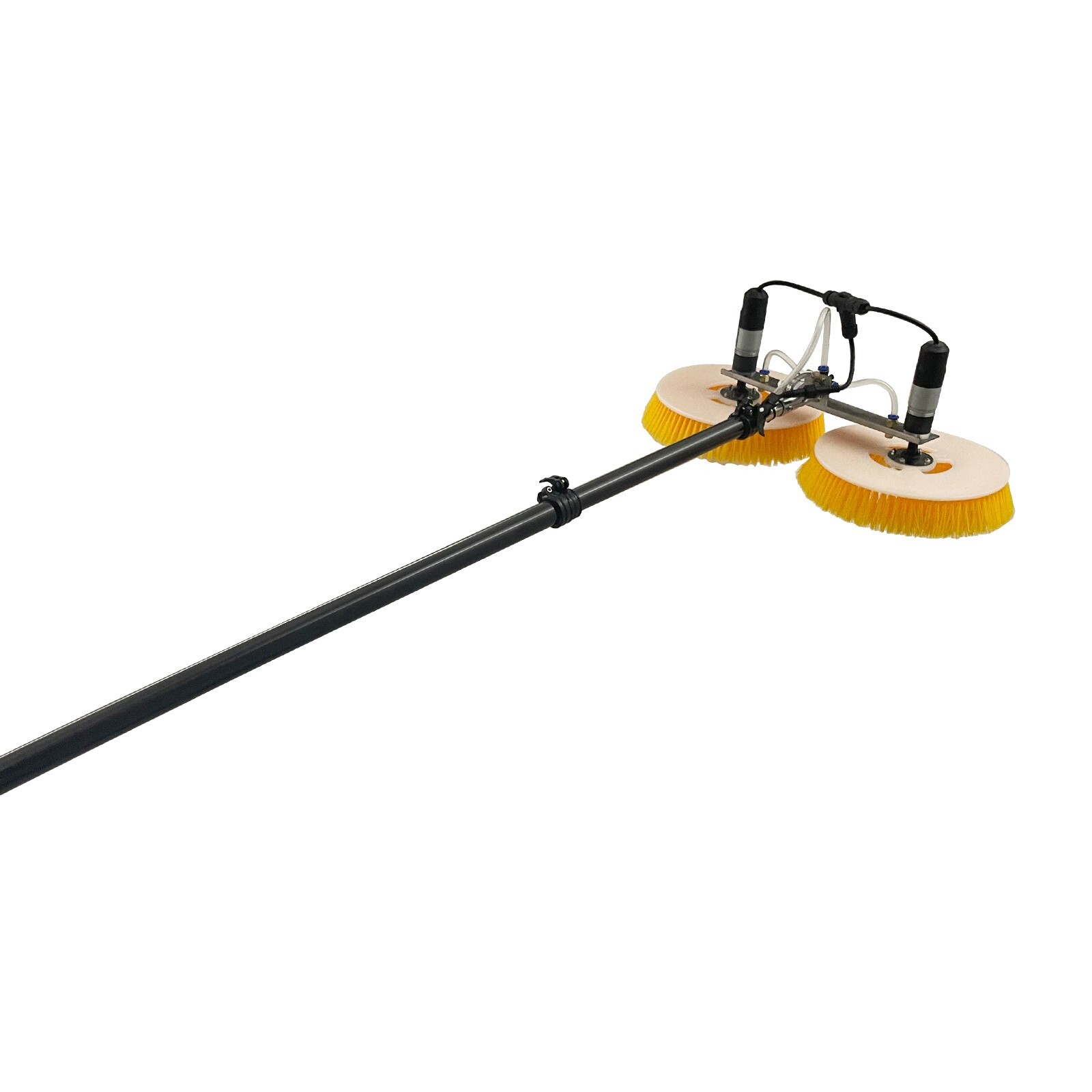 Double Head Electric Solar Photovoltaic Panel Cleaning Machine Multifunctional