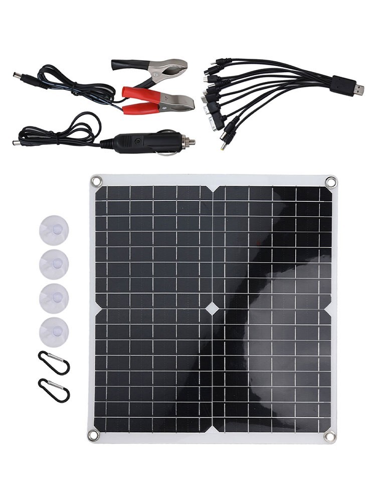 Get Endless Green Power with the 50W Solar Panel Kit for Motorhomes and Camping