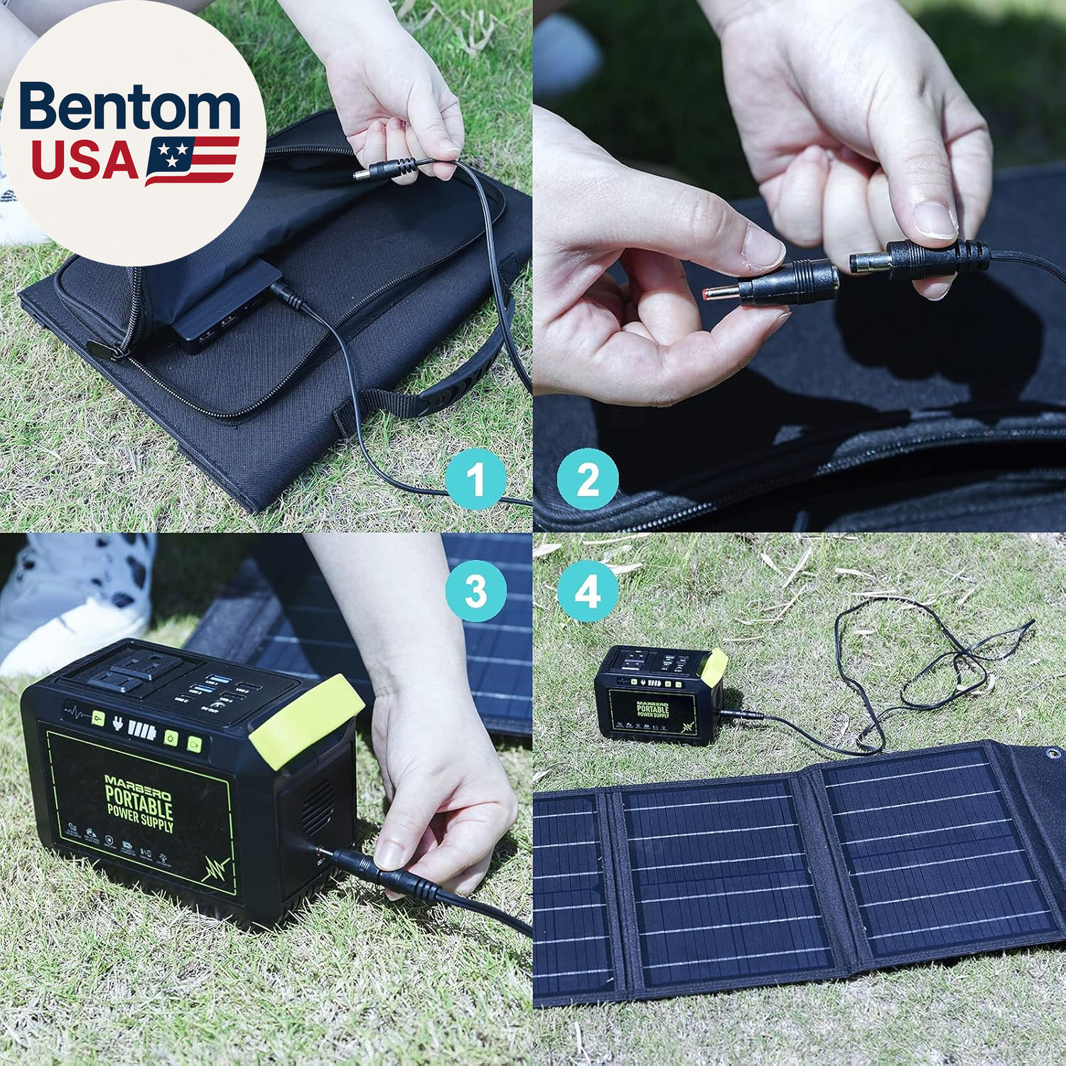 Portable Solar Panel 30W Solar Panel Charger 23% High Efficiency Foldable Solar