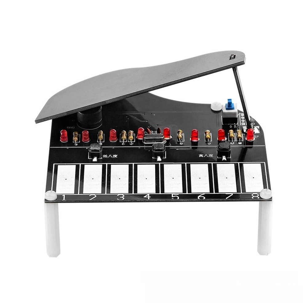 STEM Learning Kit Electronic Piano for Soldering and Circuit Board Projects
