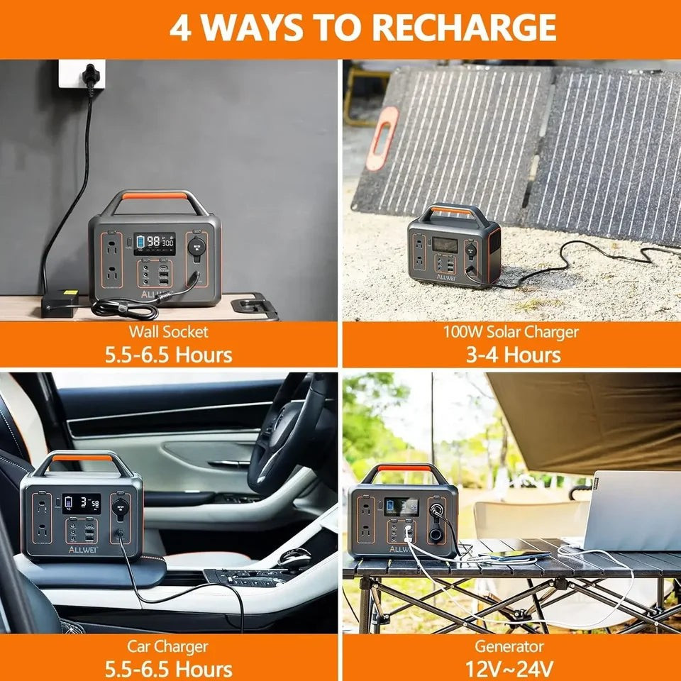 ALLWEI Solar Generator