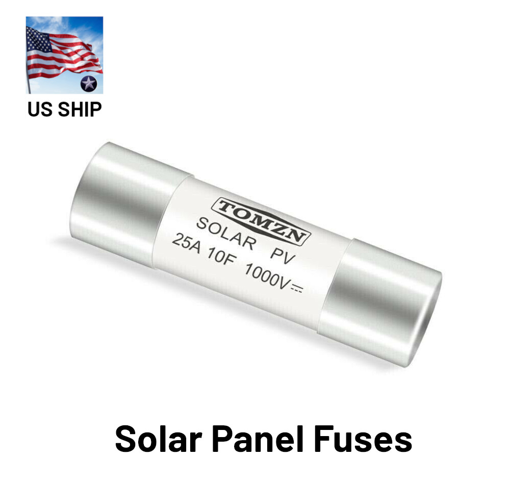 Solar System Fuse | DC 1000V PV Fuses | 10×38 mm 6,10,15,20, or 30 A | US Ship