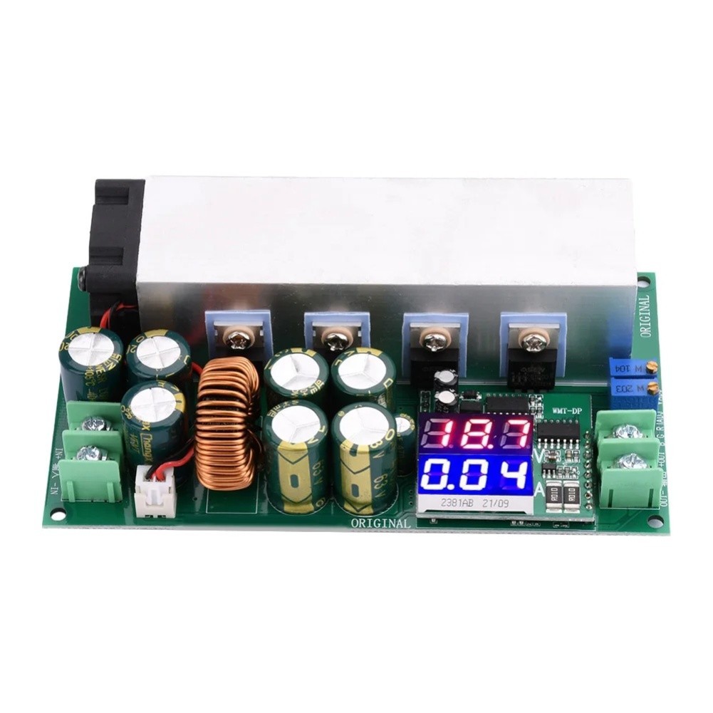 20A Max Current 600W DC-DC Converter Digital Voltage Display For Bench Testing