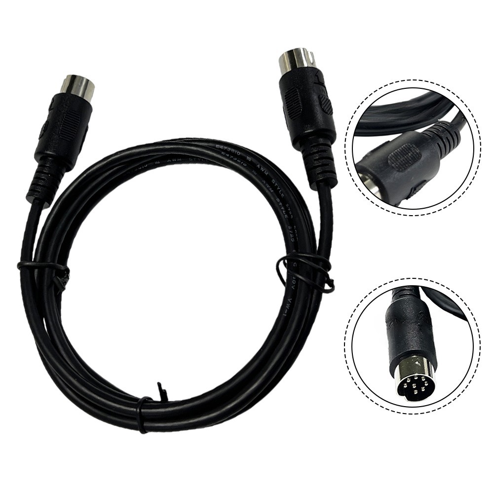 1 5 Meter Strong Build 8Pin DIN Extension Line with Superior Transmission