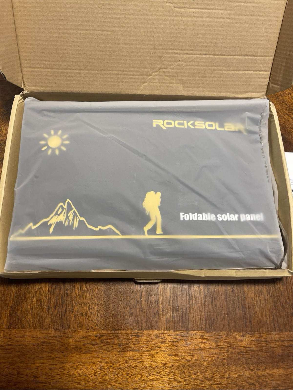 Rocksolar Foldable Solar Panel/ 21W Mono2Crystalline High Egfficiency M-RSSP21