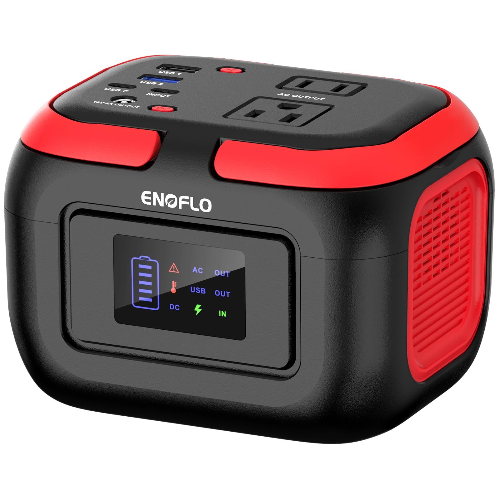 Portable Power Station, 97.68Wh Solar Generator, Lithium Battery Power with 1…