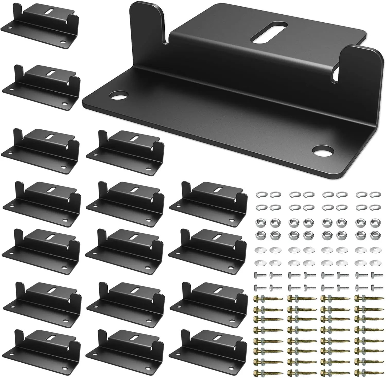 4/8Pcs Solar Photovoltaic Brackets Solar Panel Aluminum Mounting Bracket Kits Ro