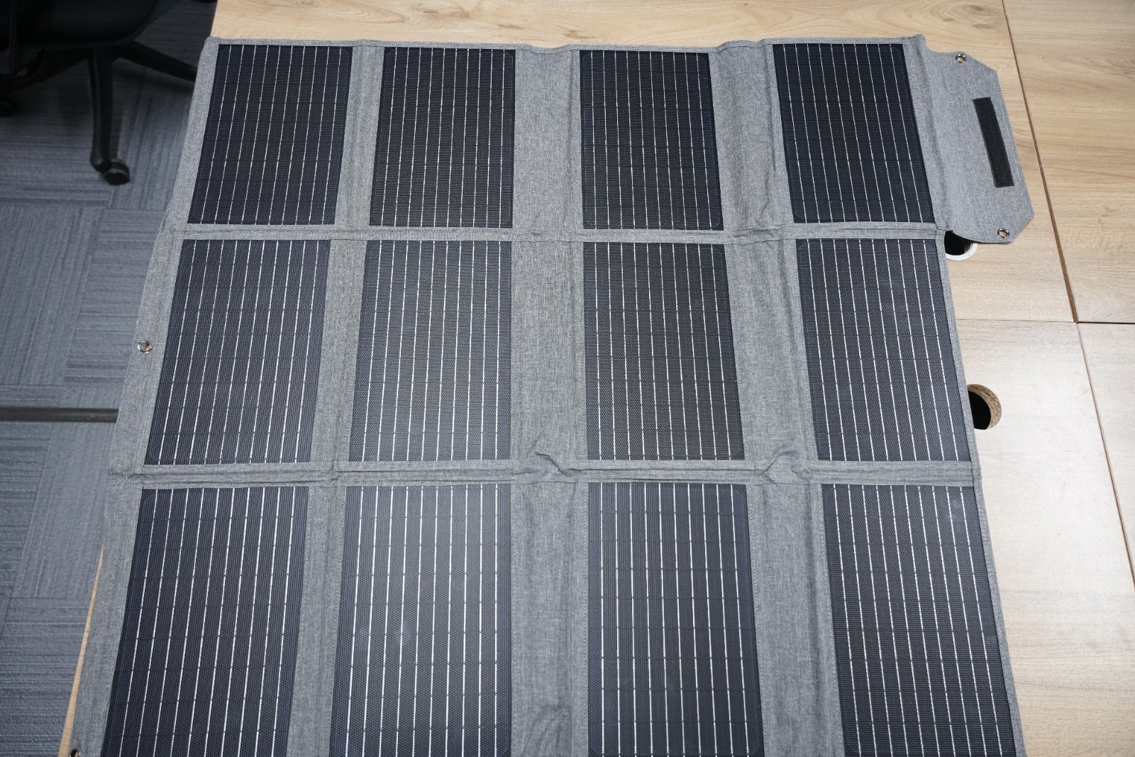 POWATTA Foldable 120W Solar panel Waterproof Portable for Camper Hiking Backup