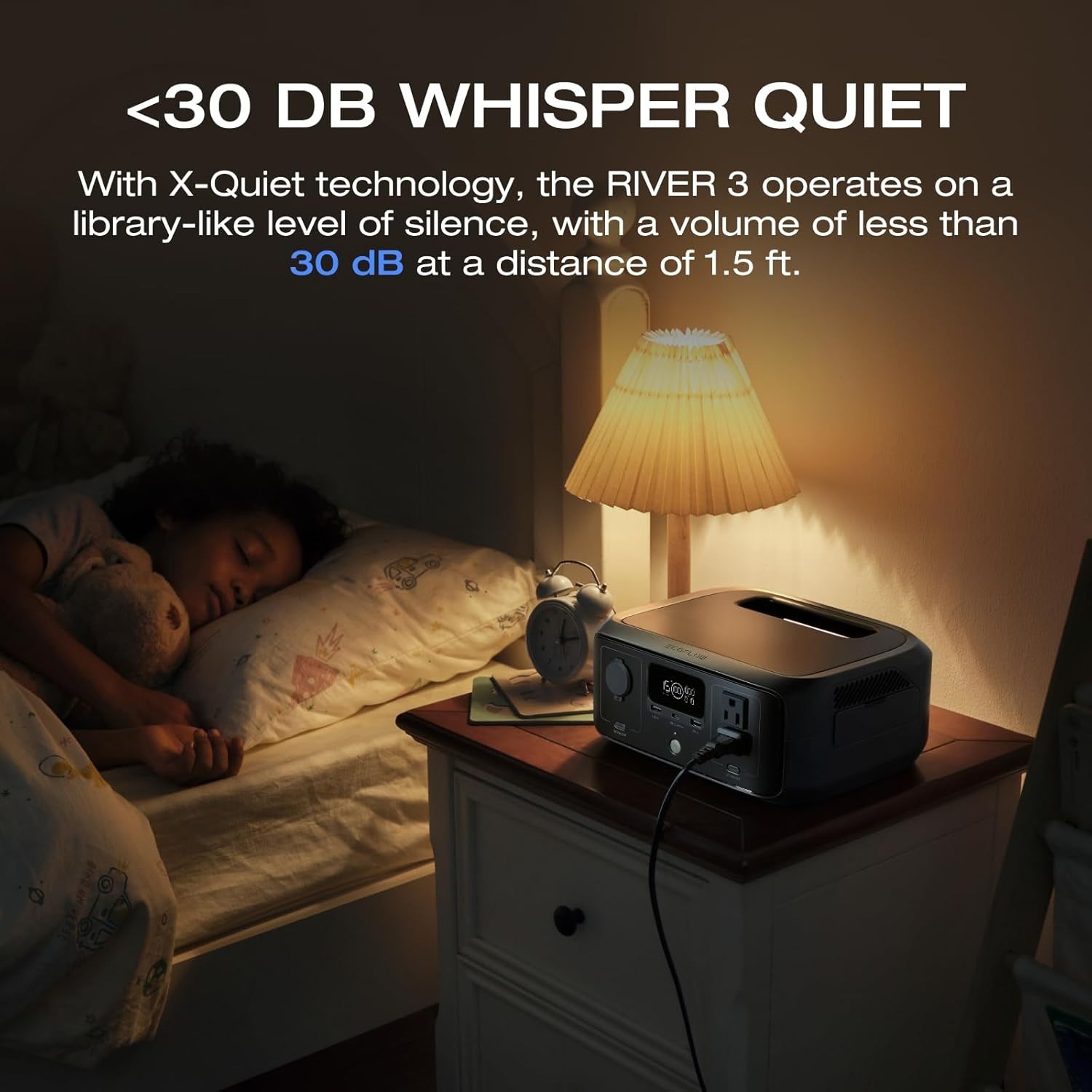 Portable Power Station RIVER 3 – Fast Charging