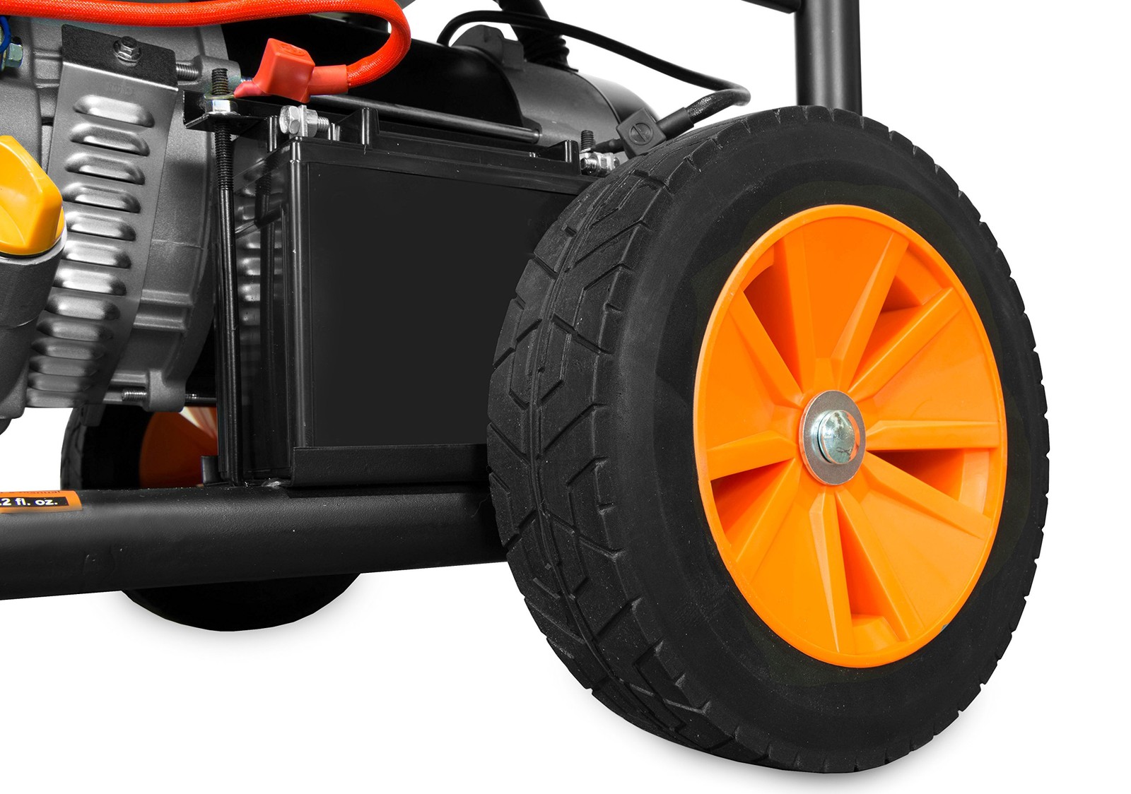 WEN 4,750-Watt 120V/240V Dual Fuel Portable Generator with Wheel Kit and