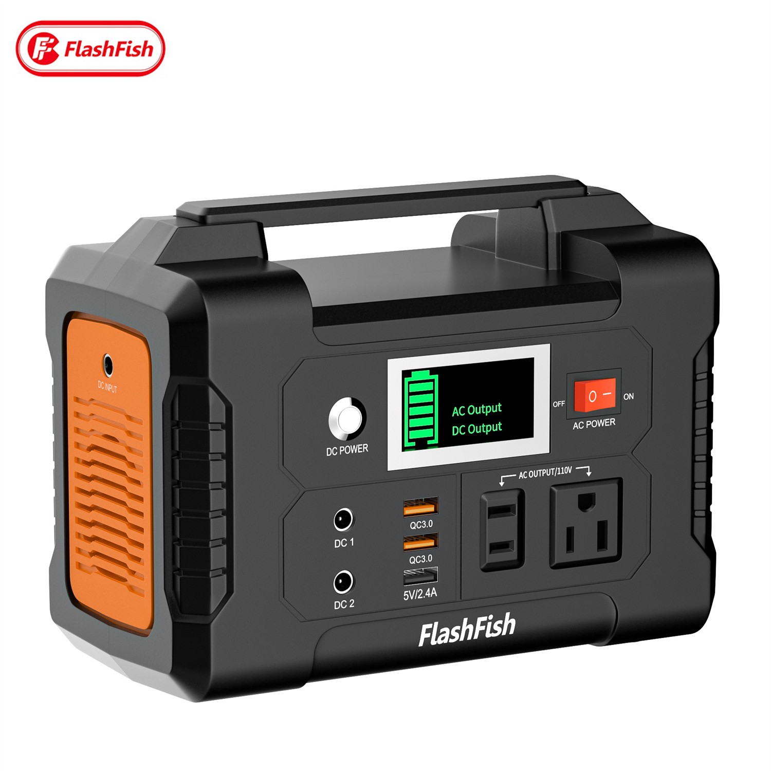 200W 151Wh Portable Power Station Camping Solar Generator with 60W Solar Panel