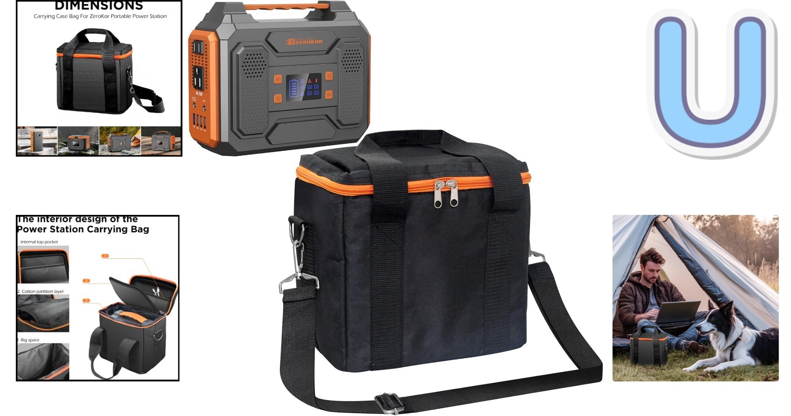 Shockproof & Waterproof Power Station Case – Perfect for R200 on Outdoor Trips