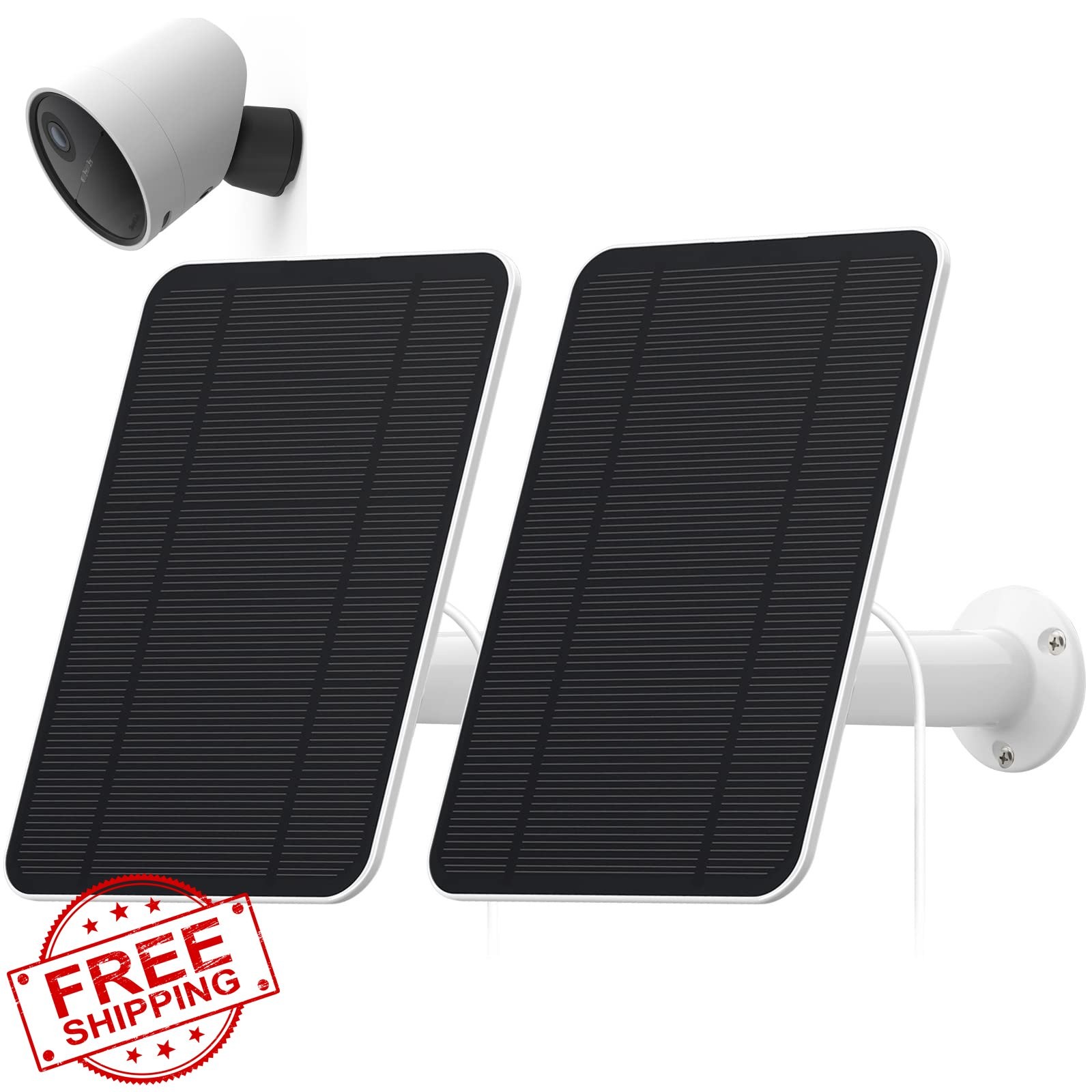 Uncle Squirre Solar Panel 2 Pack Black