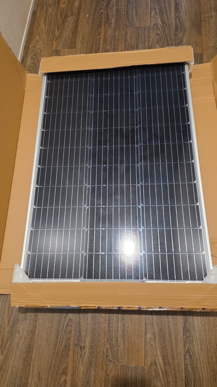 ECO-WORTHY 100 Watt Solar Panel 18 Volt Monocrystalline Panel High Efficiency