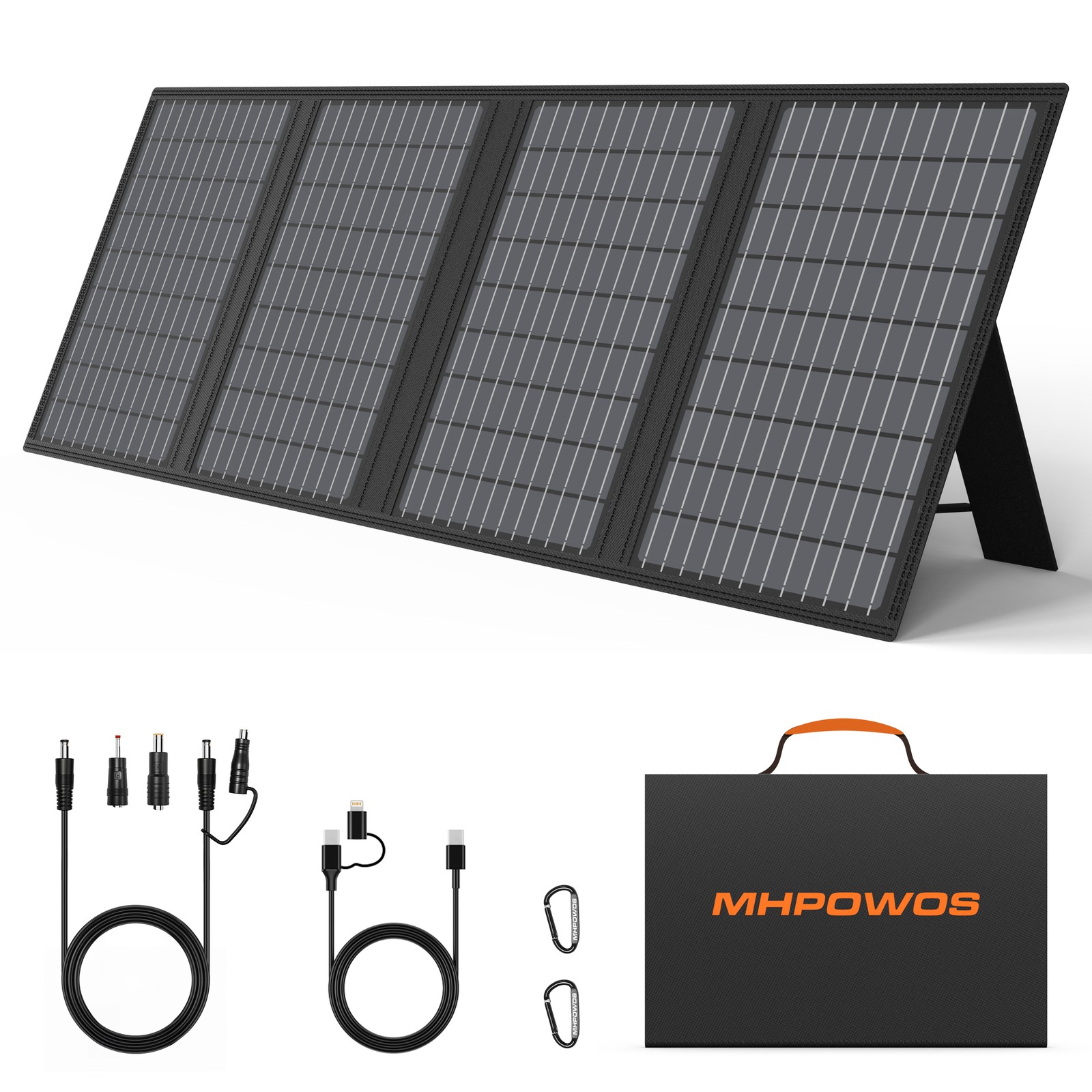 Portable Solar Panel 60W Foldable Solar Charger for Power Station Power Bank RV