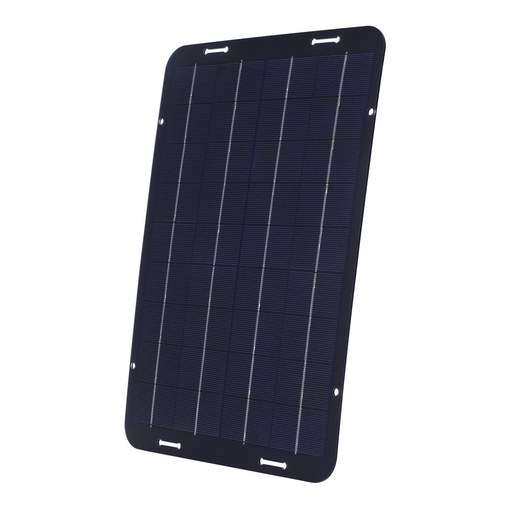 60W Solar Panel 12V Trickle Charger Battery Charger Kit Maintainer Boat Car RV