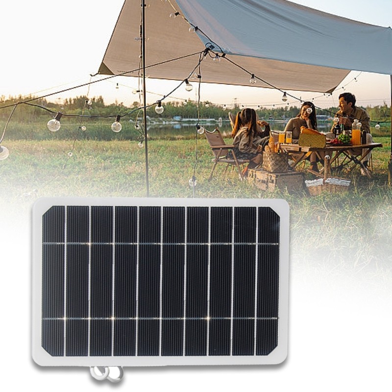 Sustainable Solar Charging Panel 5V1A for Surveillances Equipment USB Compatible