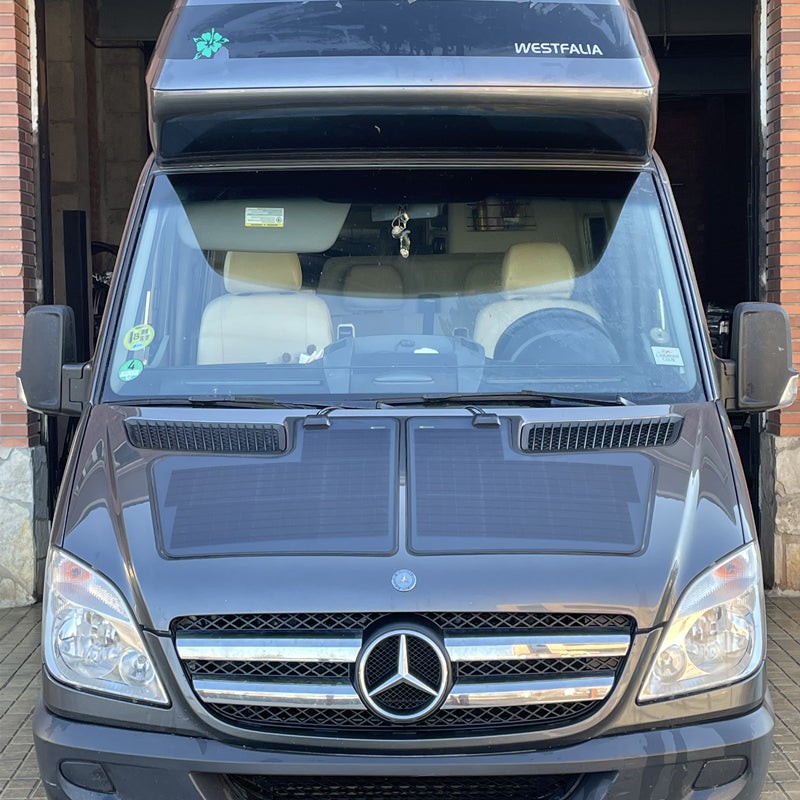 For Mercedes-Benz Sprinter 2nd Gen 2006-2018 NCV3 80W Hood Solar Panel 20V 4A