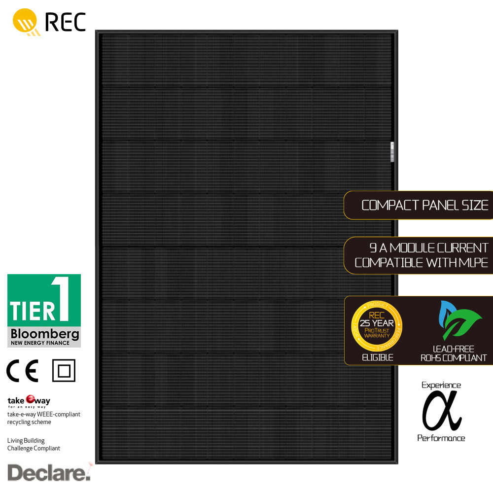 REC 460W Solar Panel REC460AA Pure-RX