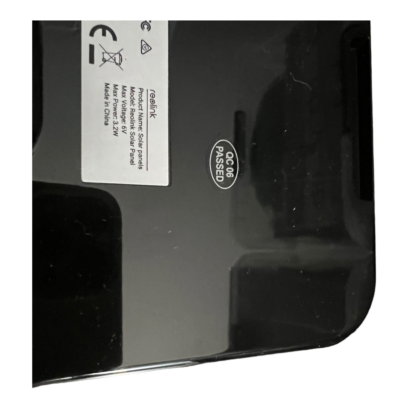 Reolink Waterproof Solar Panel for Security Cameras – Continuous Power Open Box