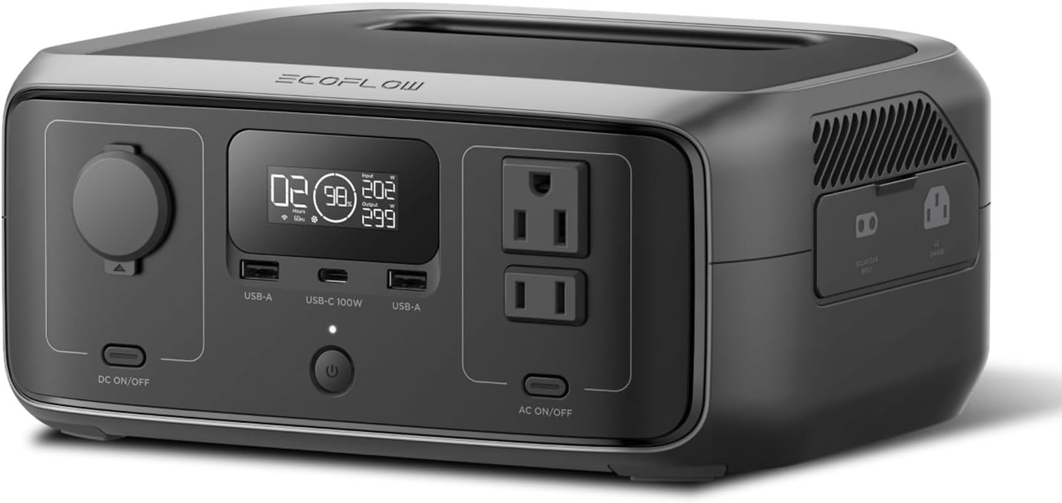 Portable Power Station RIVER 3 – Fast Charging