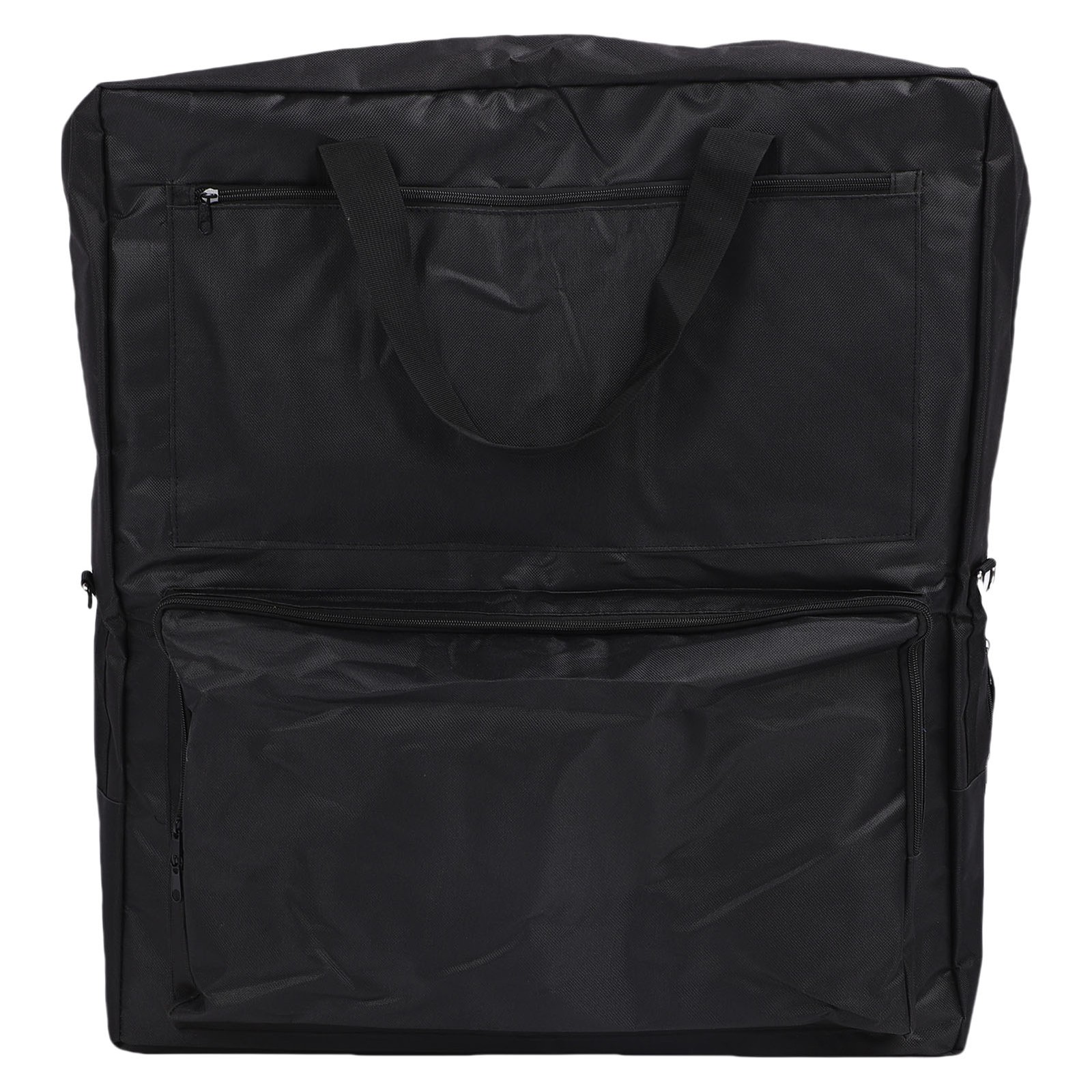 Solar Panel Storage Bag Double Layer Folding Travel Solar Panel Carrying Case