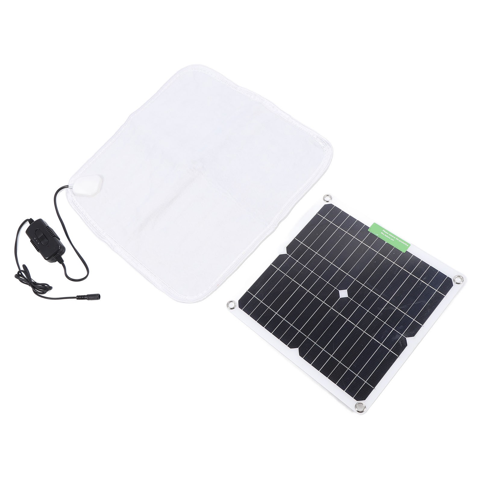 ­Solar Panel Heating Blanket 12V 50W Rapid Uniform Heating Soft Pet Heating Pad
