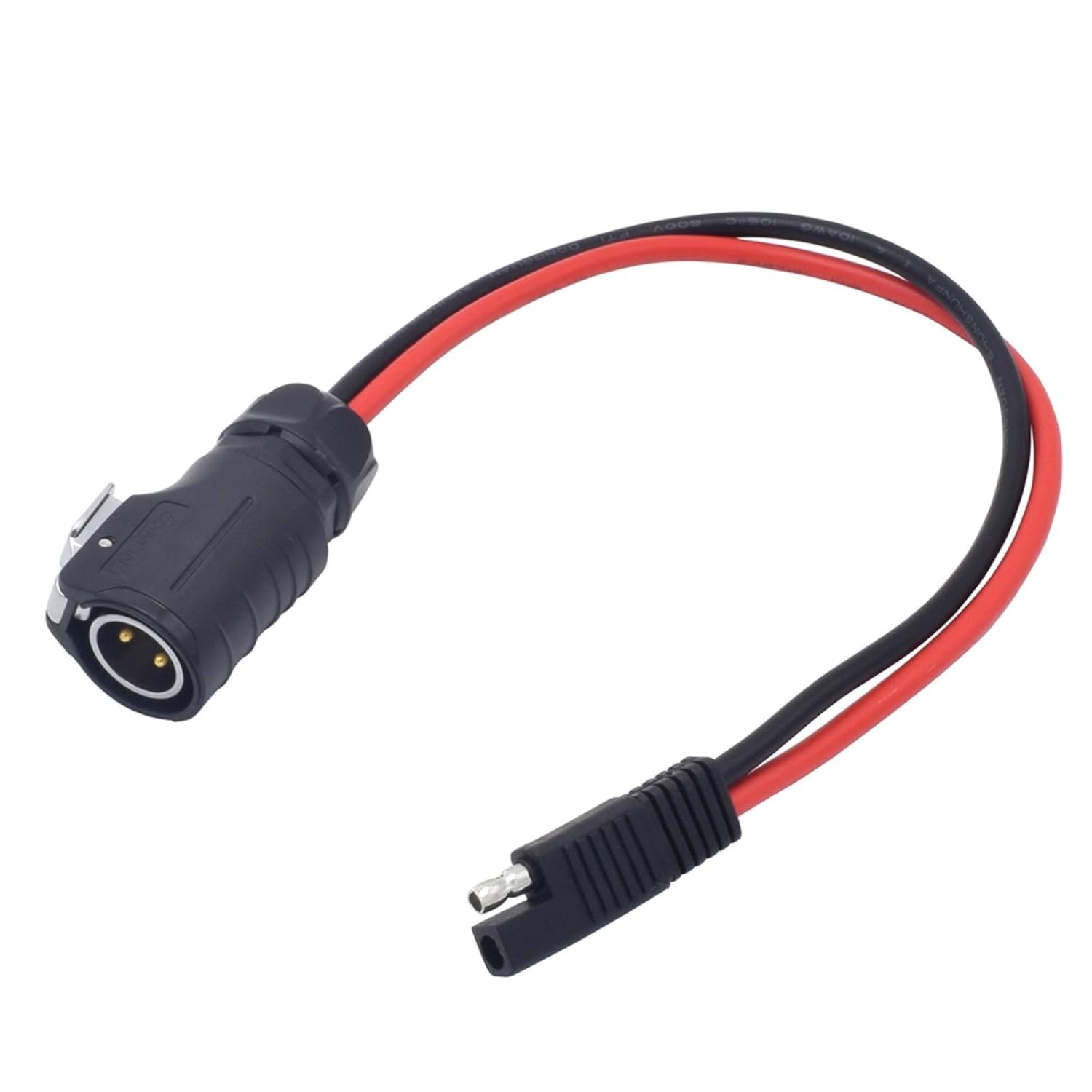 High Current 10AWG 2 Pin to SAE Cable – Ideal for Grand Design RV Solar Ports