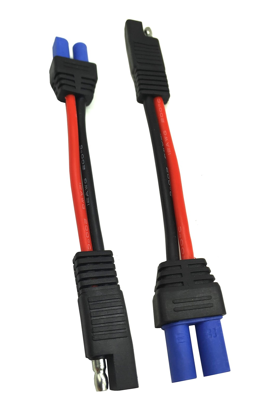 Halokny SAE to EC5 Cable, (2-Pack) EC5 Female Plug Connector to SAE Power Aut…
